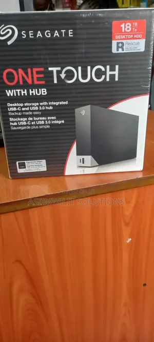 Seagate One Touch Hub 18tb External Desktop Hard Drive