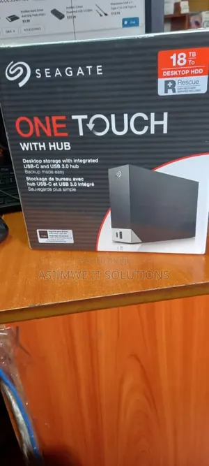 Seagate One Touch Hub 18tb External Desktop Hard Drive
