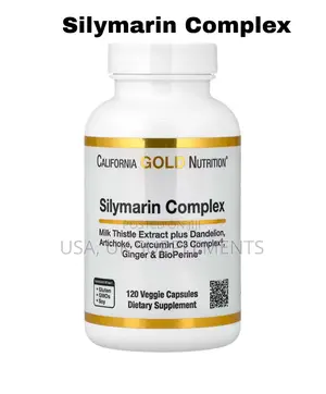 Silymarin Complex 120caps Milk Thistle,Dandelion, Artichoke, Curcumin