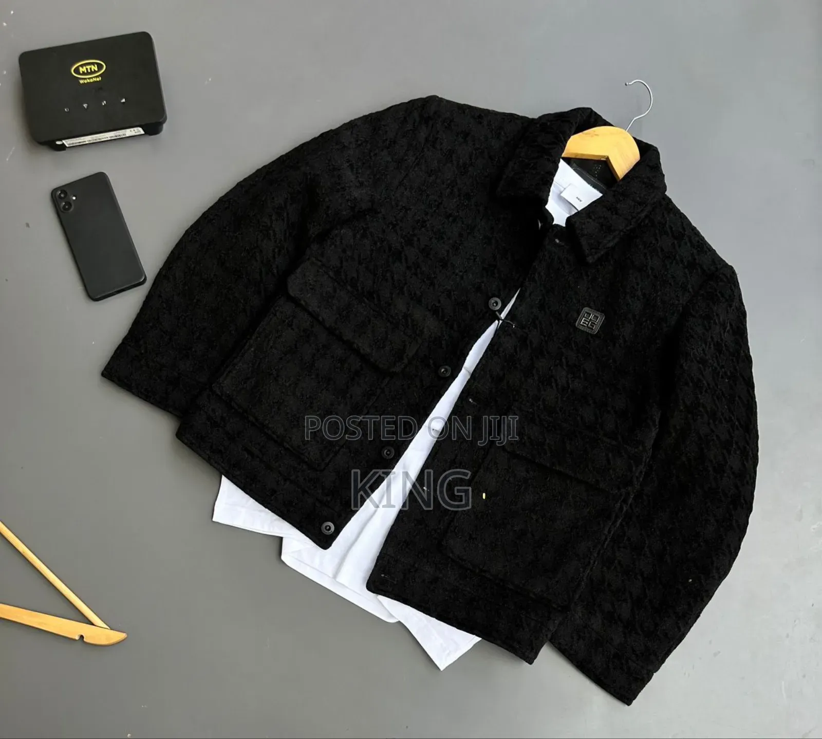 Tristan Jackets. Black