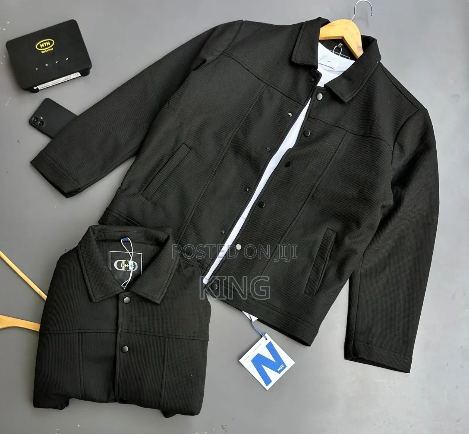 Tristan Jackets. Black
