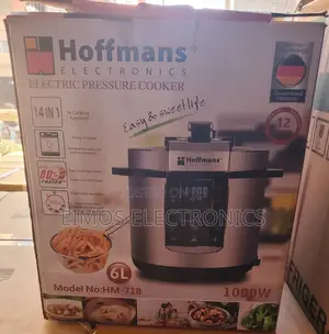 Hoffman 6l Electric Pressure Cooker With Steamer