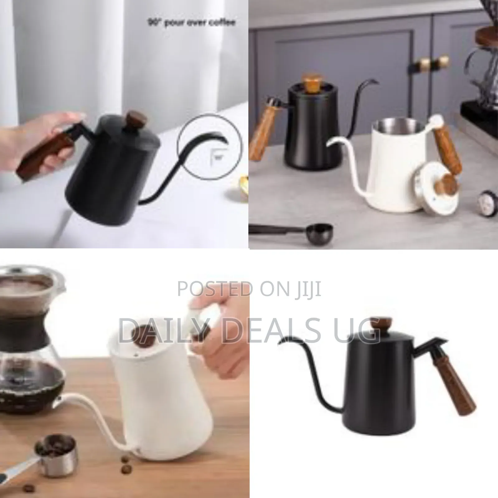 Pour Over Coffee Kettle, 600ml Gooseneck Kettle Long Spout