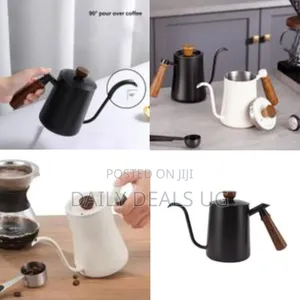 Pour Over Coffee Kettle, 600ml Gooseneck Kettle Long Spout