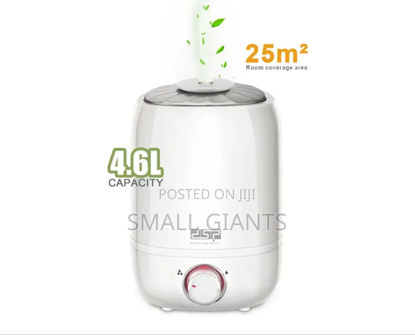 DSP Ultra Sonic Humidifier 23w, 4.6l