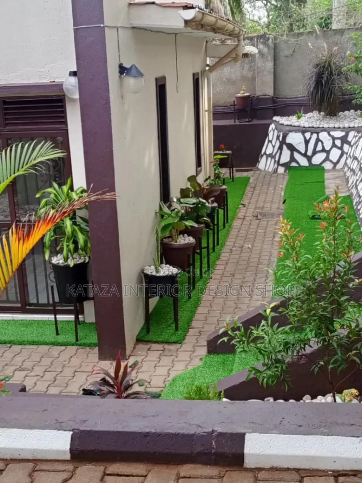 Home Balcony Use Artificial Grass Carpet