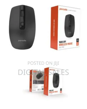Porodo Wireless Mouse Dual Mode: 2.4ghz Dongle, Bluetooth V5