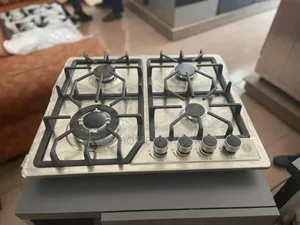 Iqra 60cm by 60cm Stainless Steel 4 Gas Burner Hob at 20% Discount