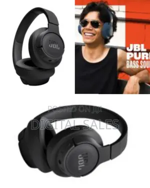 JBL Tune 720bt Wireless Over-Ear Headphones, Pure Bass Sound