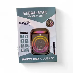 Globalstar Y65 Professional Active Karaoke Speaker System –50w, 6.5 Bt