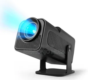 Mini Portable Smart Projector 1080p Fhd, 10000 Lumens, Wifi 6, Bt