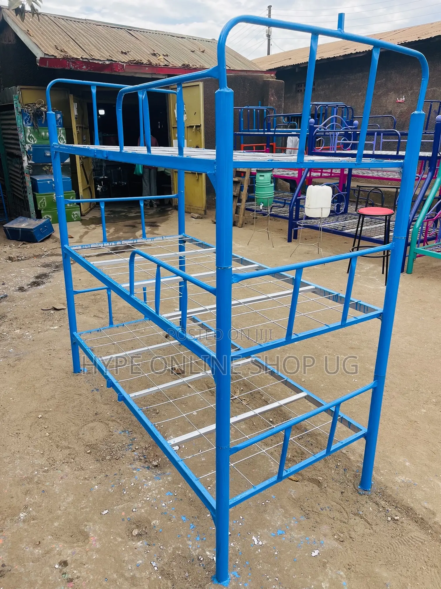 3/Tripple Metallic Decker Bed