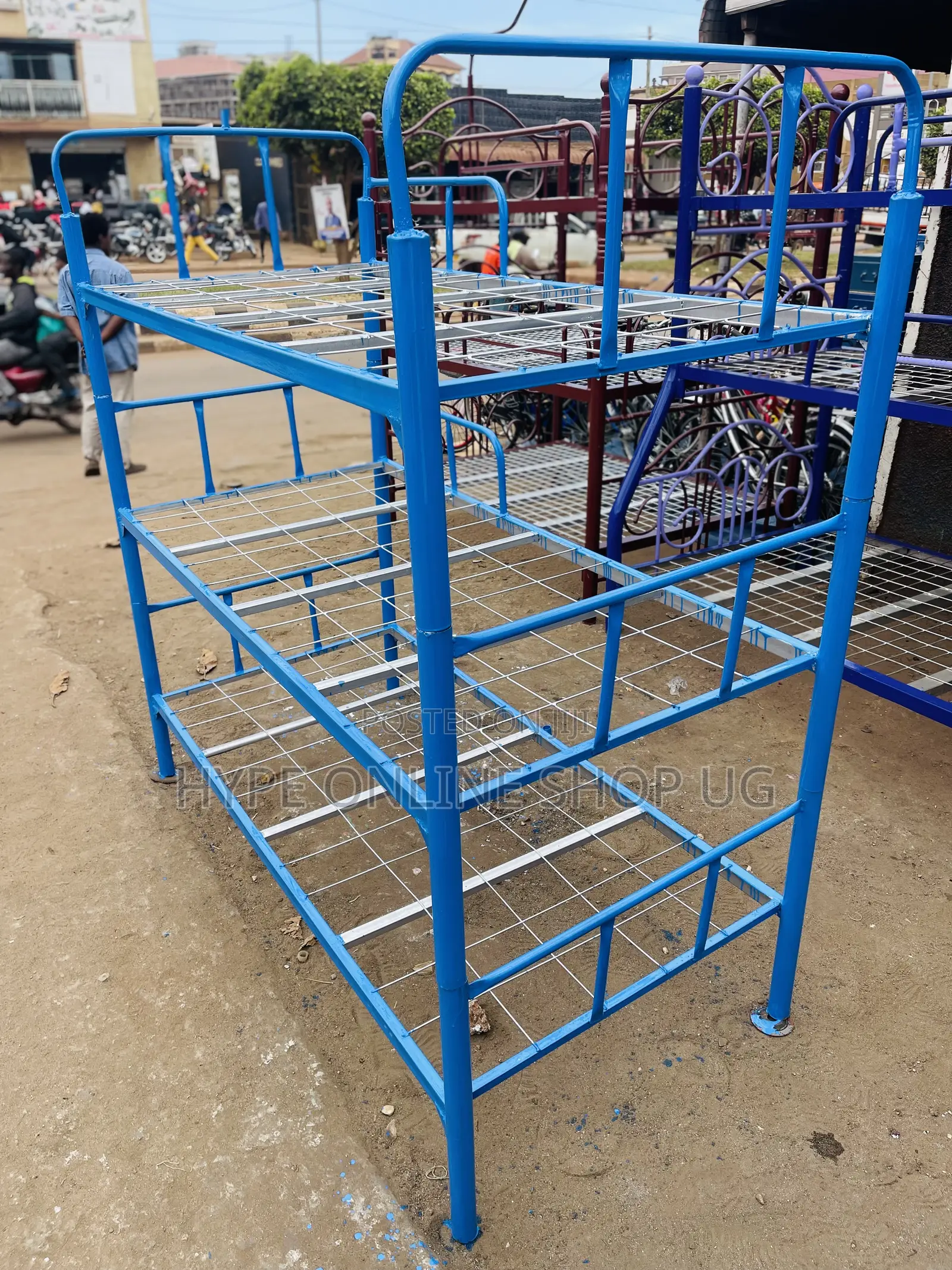 3/Tripple Metallic Decker Bed