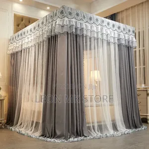 Gray Royal Mosquito 4atand Curtain Nets