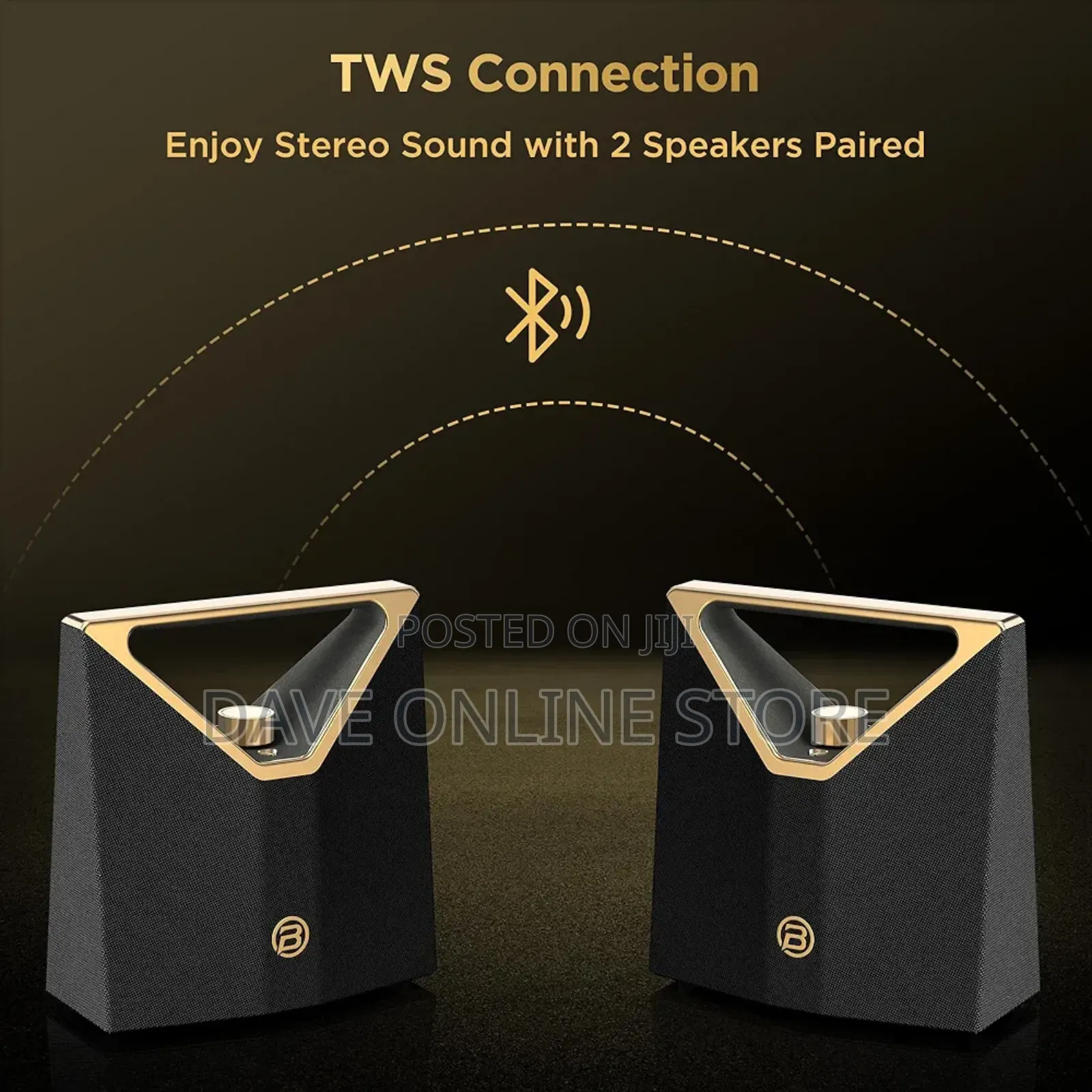 Bugani Brief Plus Portable 80w Powerful Bluetooth Speaker,