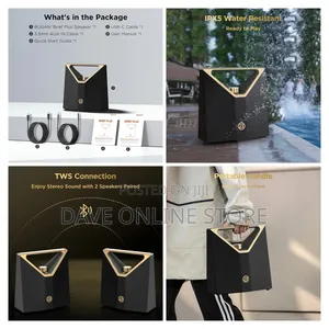 Bugani Brief Plus Portable 80w Powerful Bluetooth Speaker,