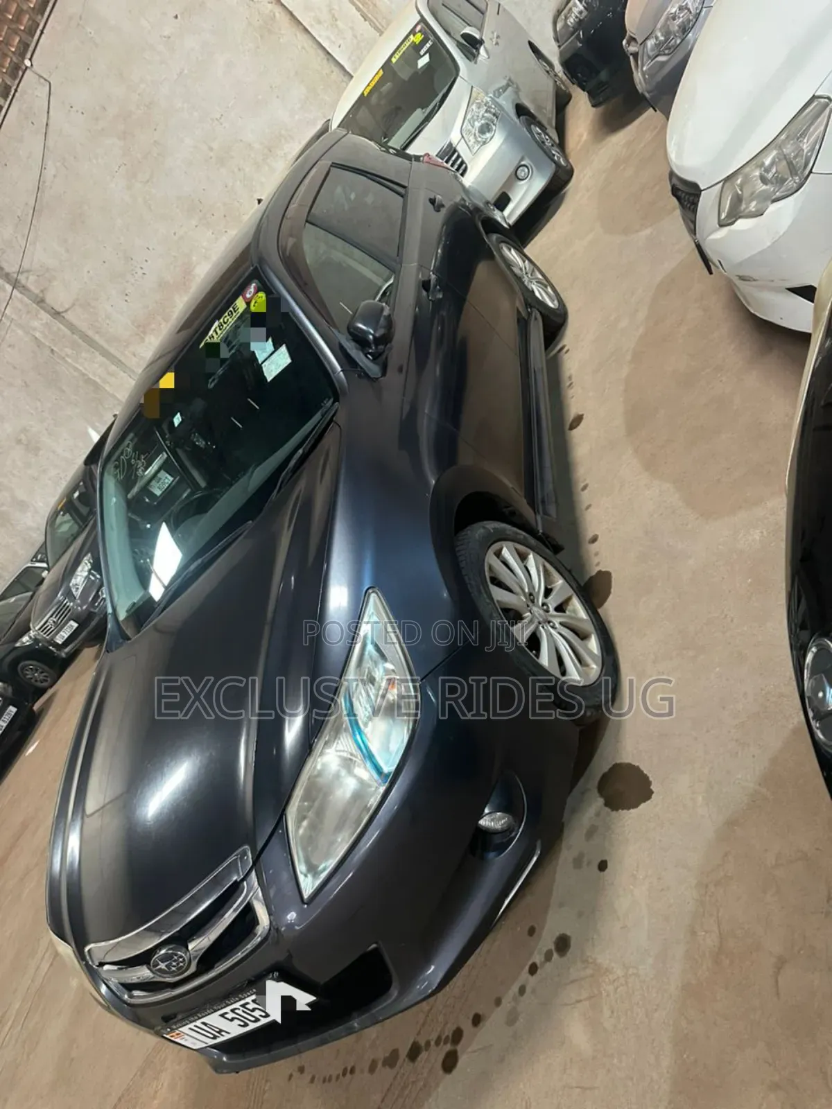 Subaru Exiga 2012 Gray