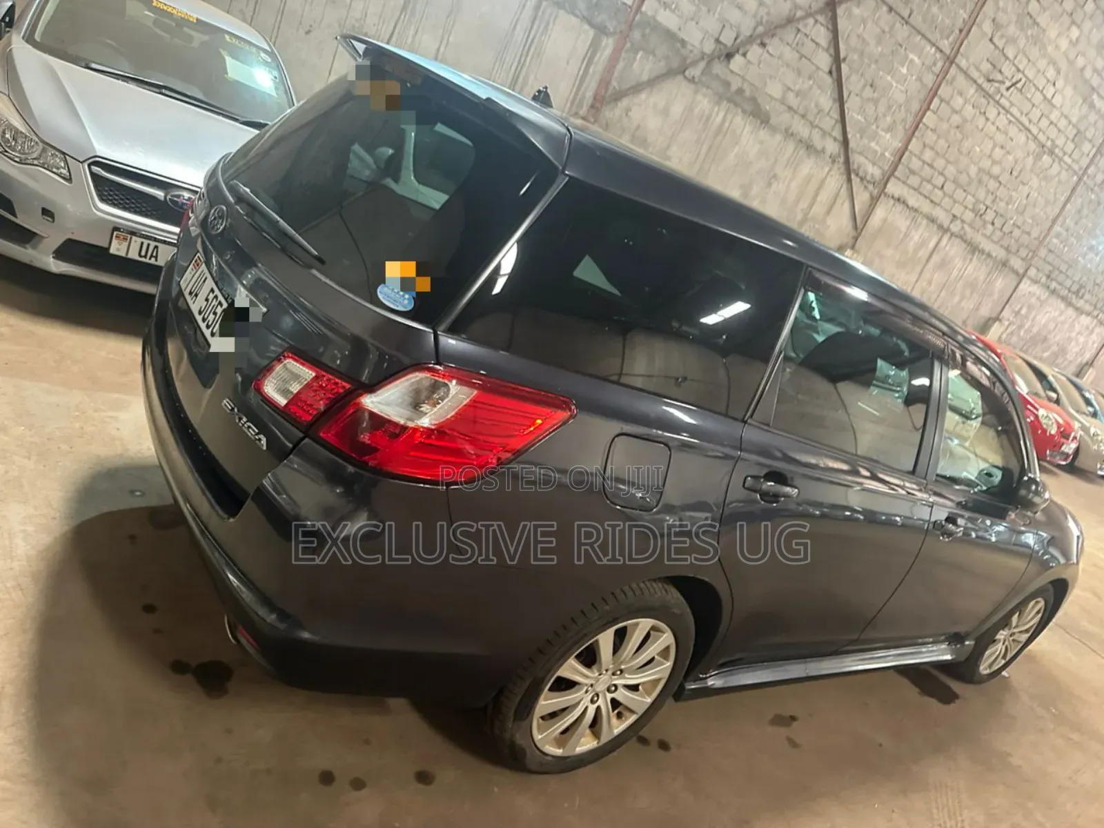 Subaru Exiga 2012 Gray
