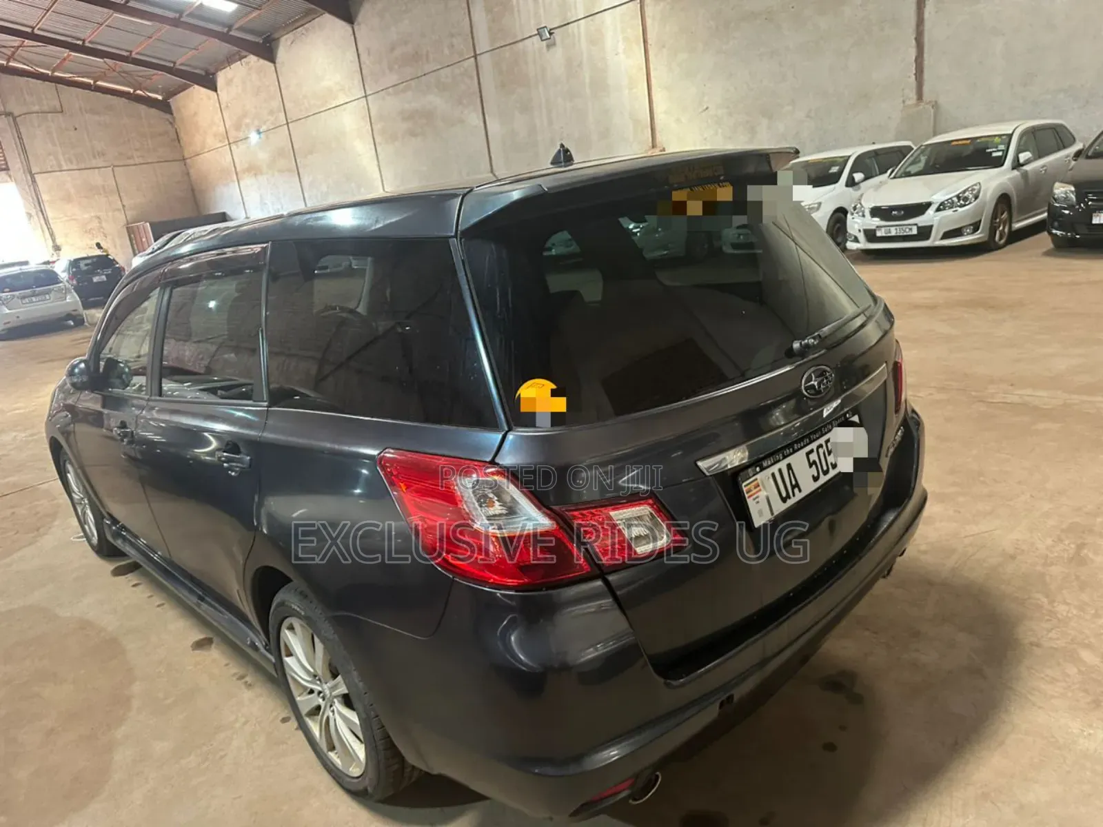 Subaru Exiga 2012 Gray
