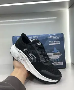 Original Black Skechers Go Walk Max Walker Walking Running Shoes