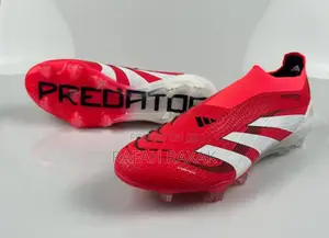 Original Red/White Adidas Predator Elite Laceless Ag Football Boot