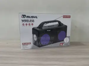 Musyl Yg-a50 Wireless Bluetooth Portable Speaker / Solar / Fm Radio