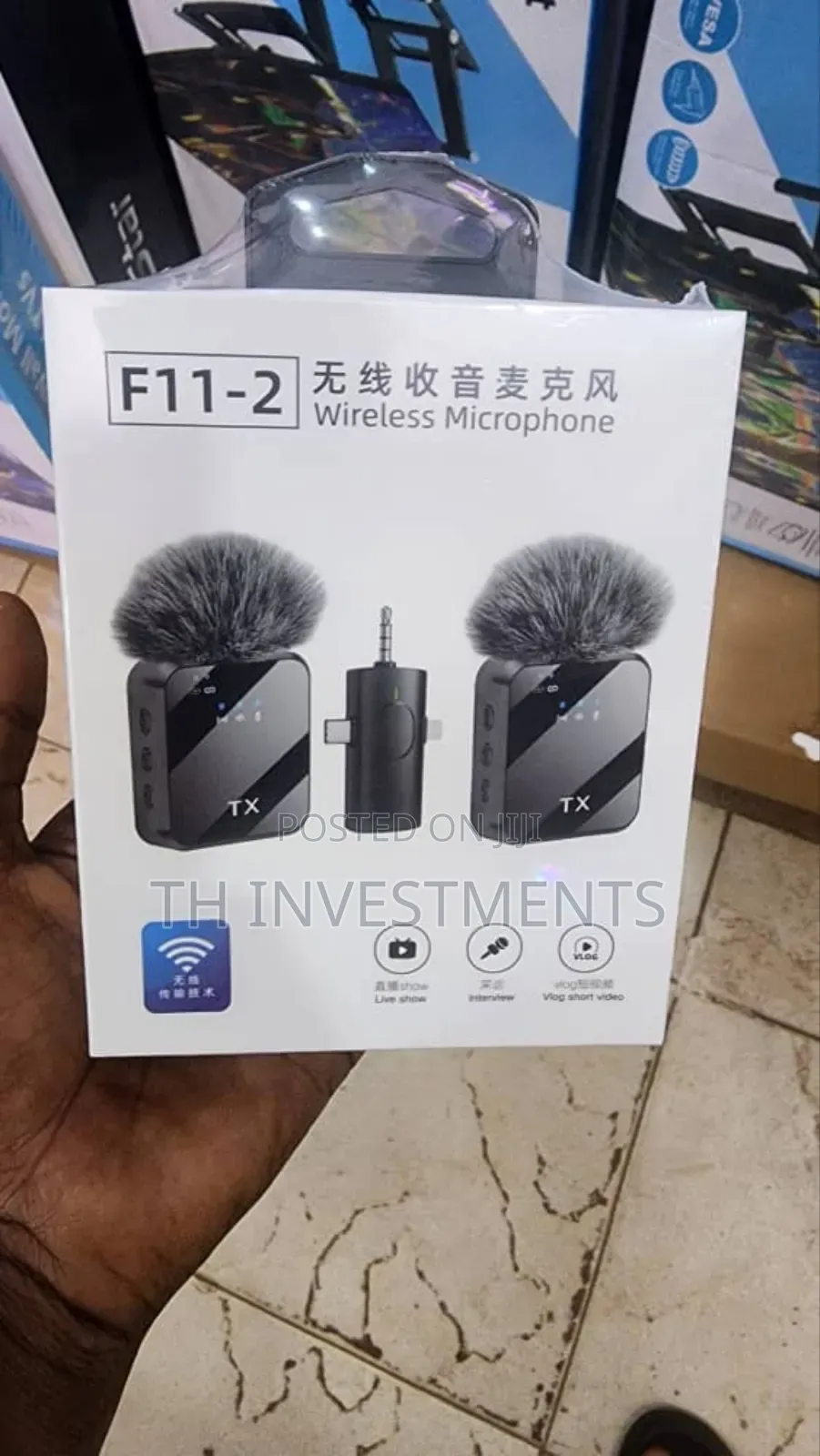F11-2 Wireless Microphones