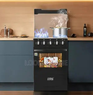 Winning Star 4-Burner Gas Stove With an Oven
