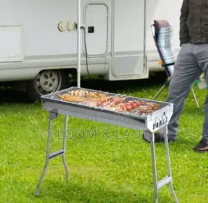 Portable Stainless Steel Foldable BBQ Grill