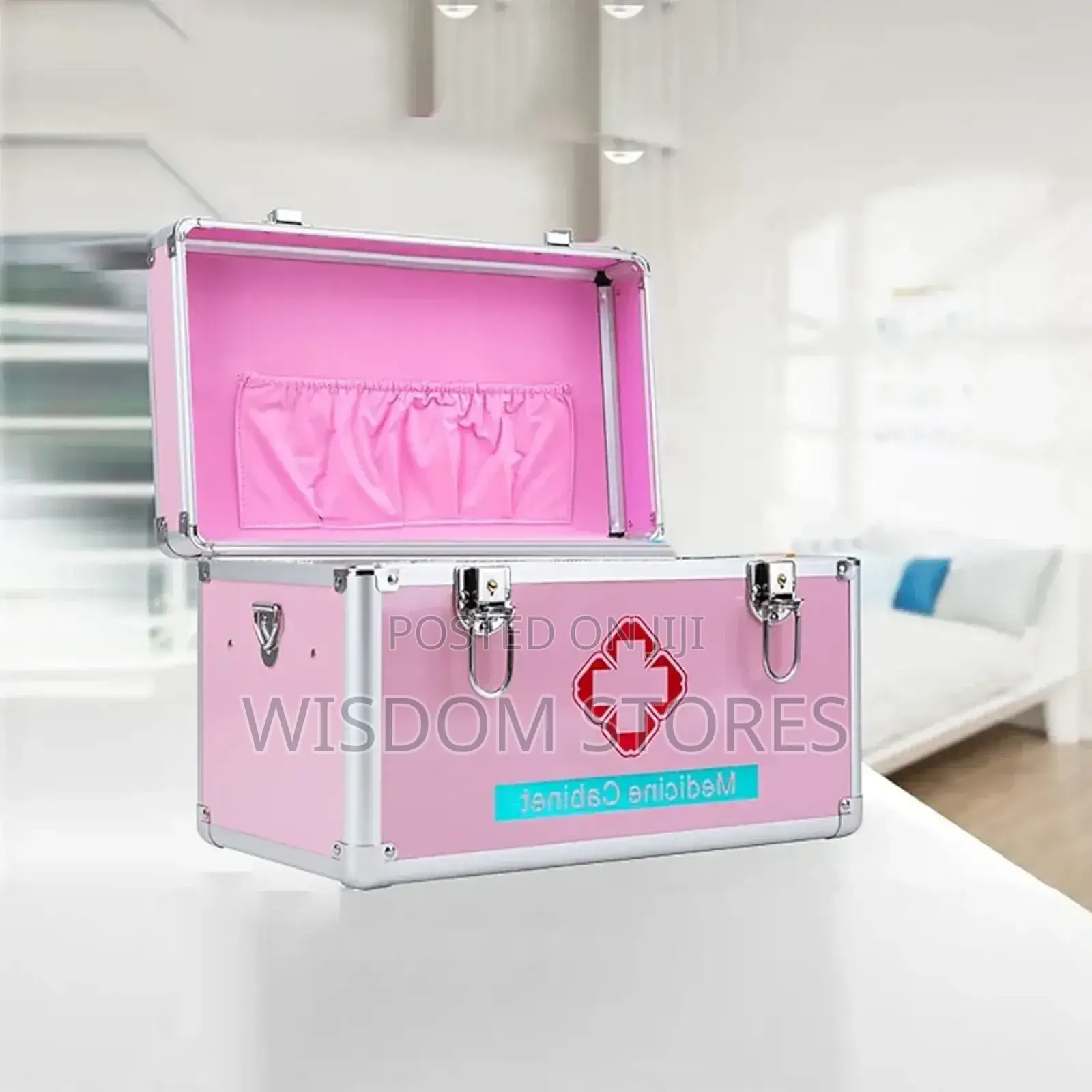 Medication Lock Box With Key Medium