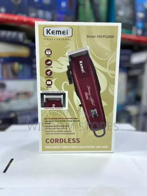 Kemei Km-Pg2600 Professional Hair Clipper/Trimmer.