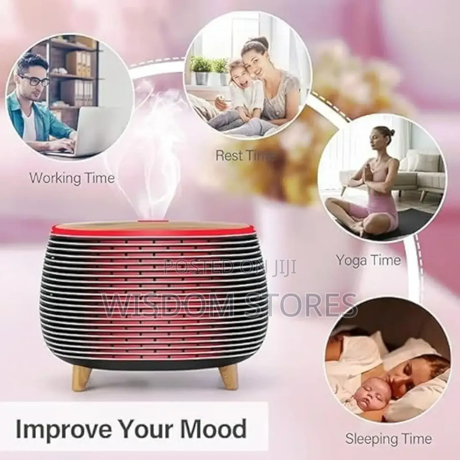 Wood 400ml Premium Aroma Diffuser