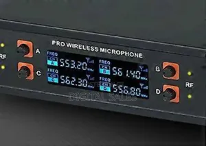 Professional VHF Wireless System 4 Channel