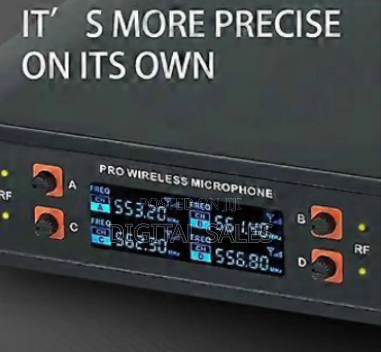 Professional VHF Wireless System 4 Channel