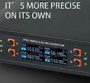 Professional VHF Wireless System 4 Channel