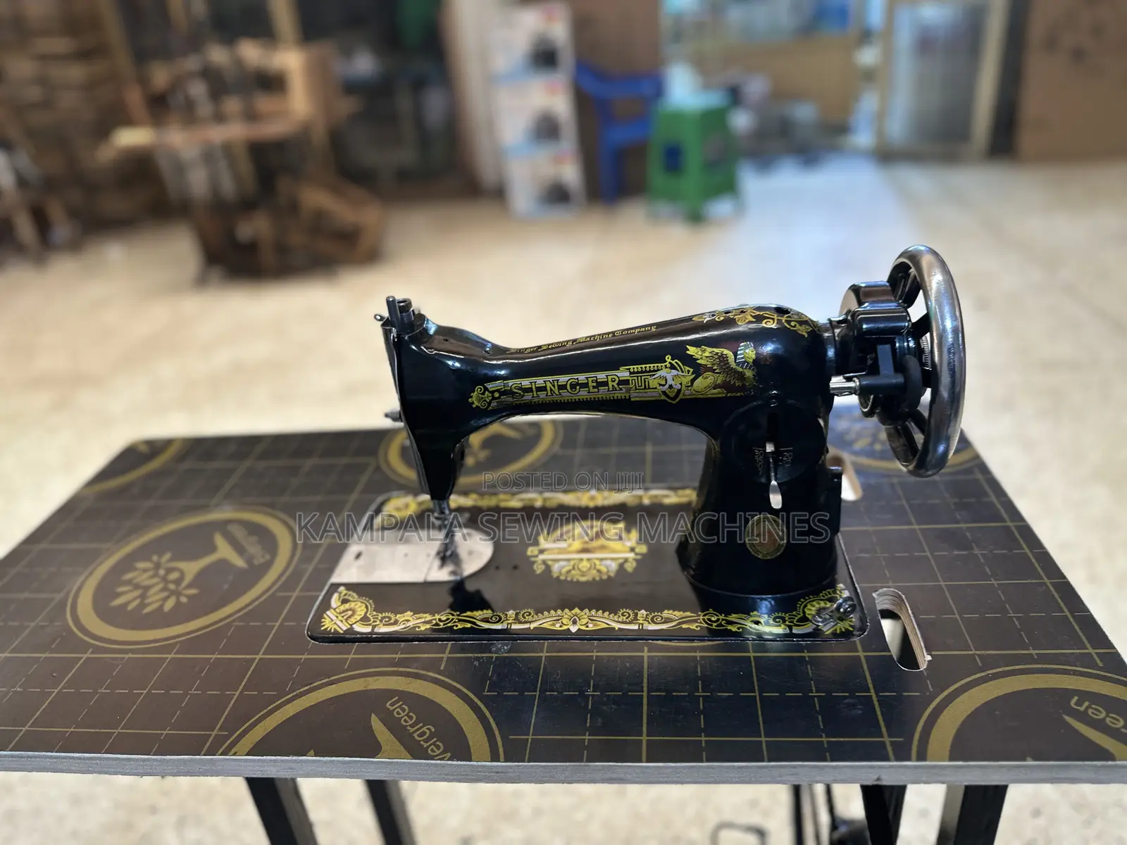 Well Serviced Singer Sewing Machine New in the Box With Local Stand
