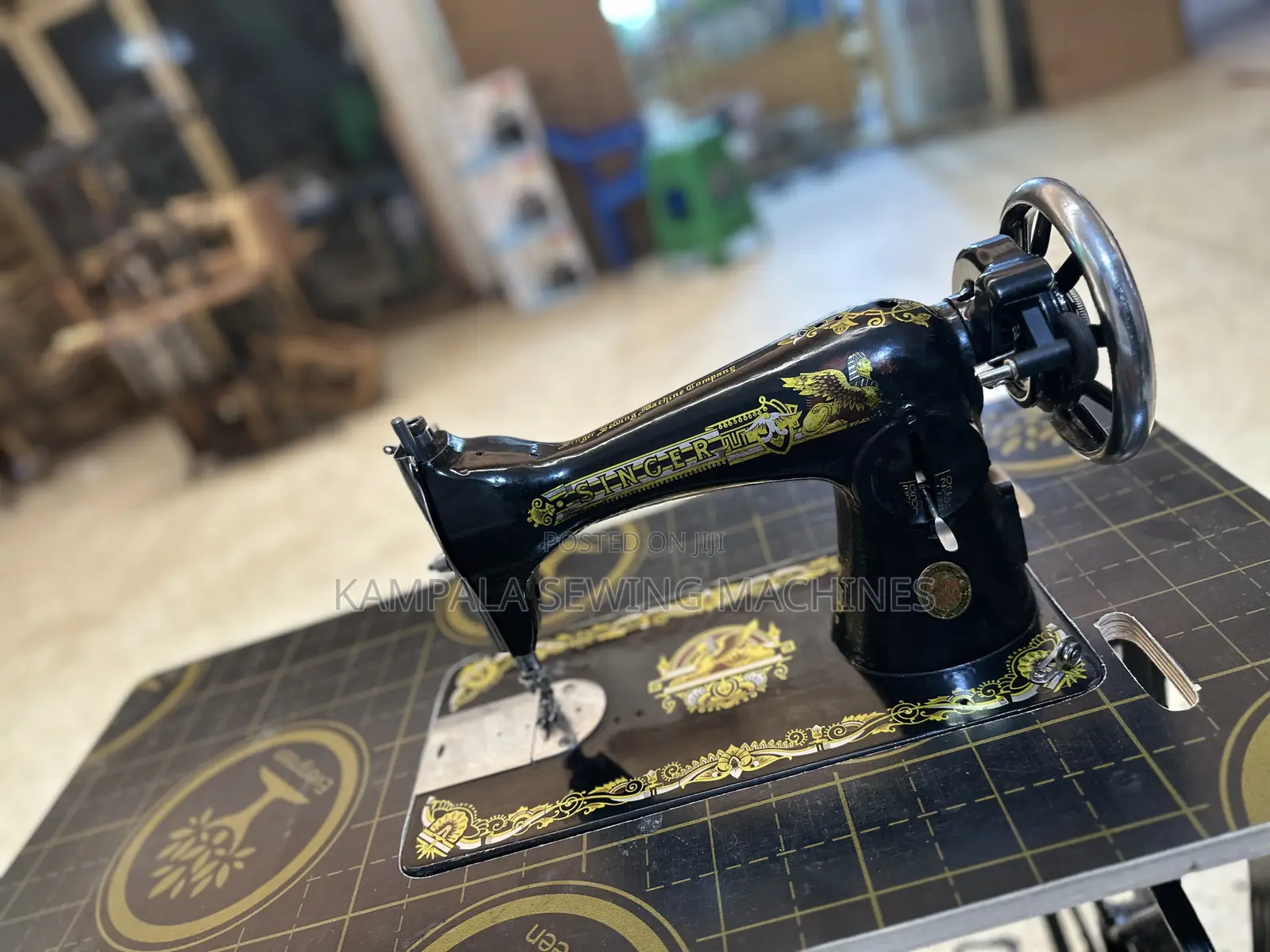 Well Serviced Singer Sewing Machine New in the Box With Local Stand