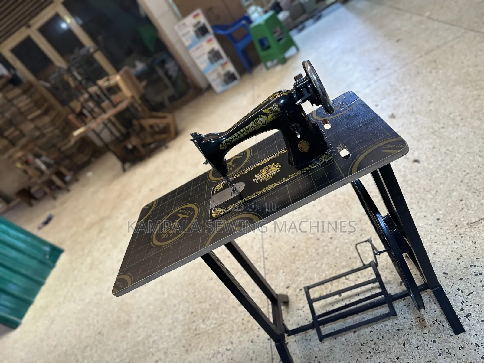 Well Serviced Singer Sewing Machine New in the Box With Local Stand
