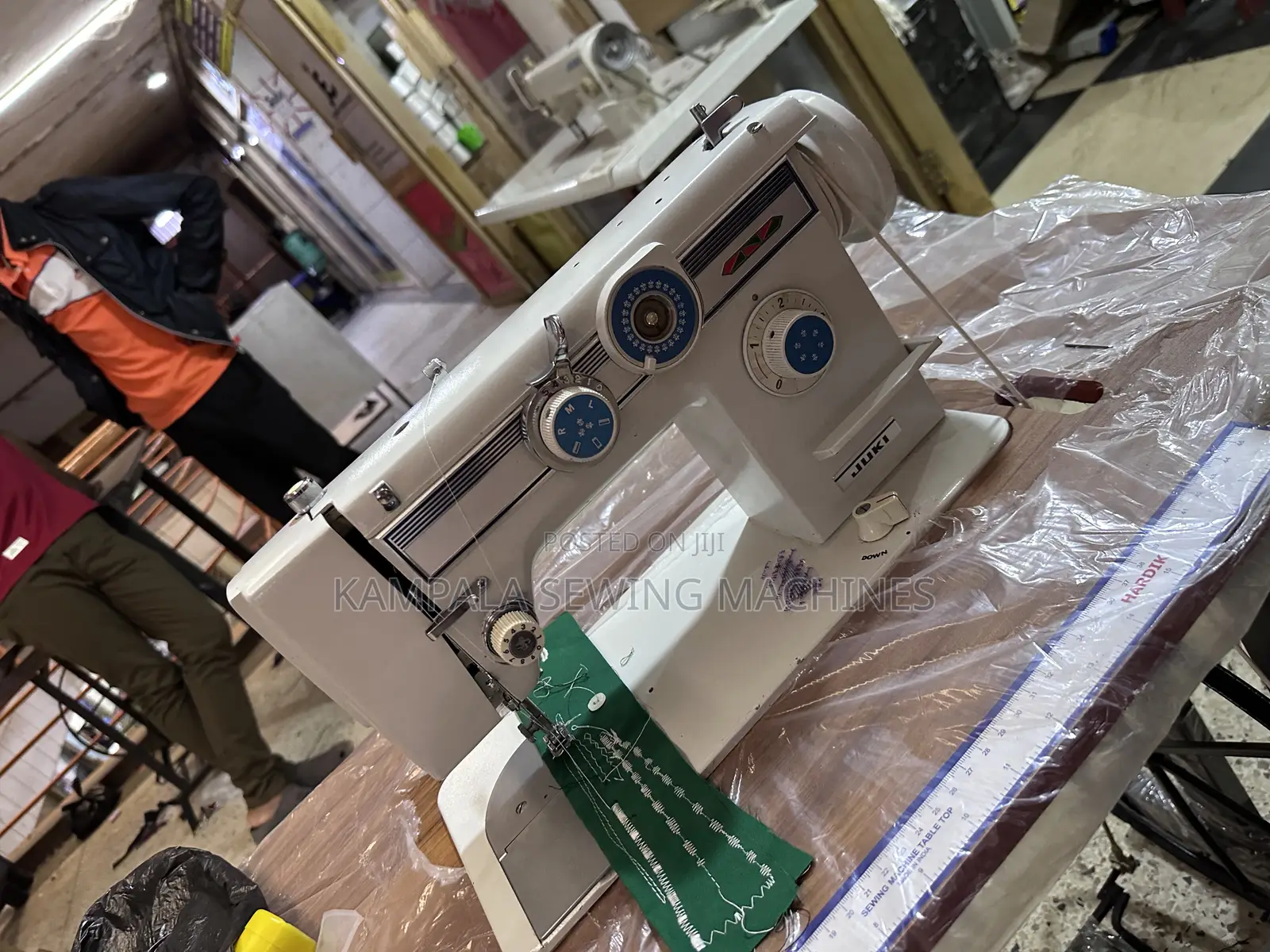 Zigzag and Straight Sewing Machines With Local Stand