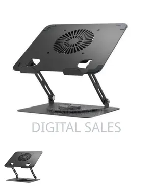 Green Lion Green Lion Adjustable Laptop Stand With Quiet Cooling Fan