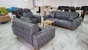 3,2,1 Seater Sofa in Gray Colour