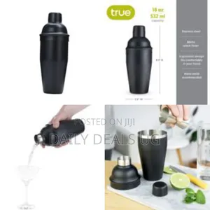 True Ash Stainless Steel Cocktail Shaker for Cold Brew Cocktails