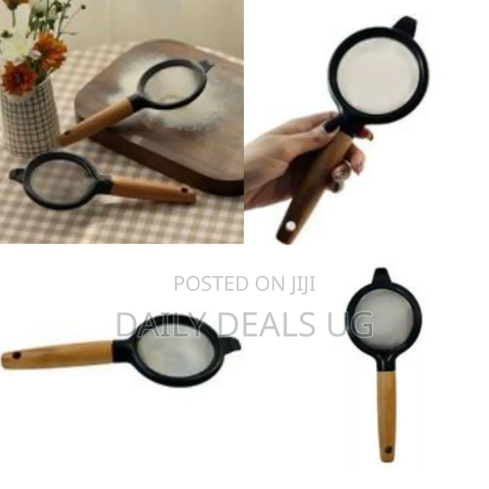 1 Piece of Fine Mesh Stainless Steel Colander, Strainer Spoon Extra