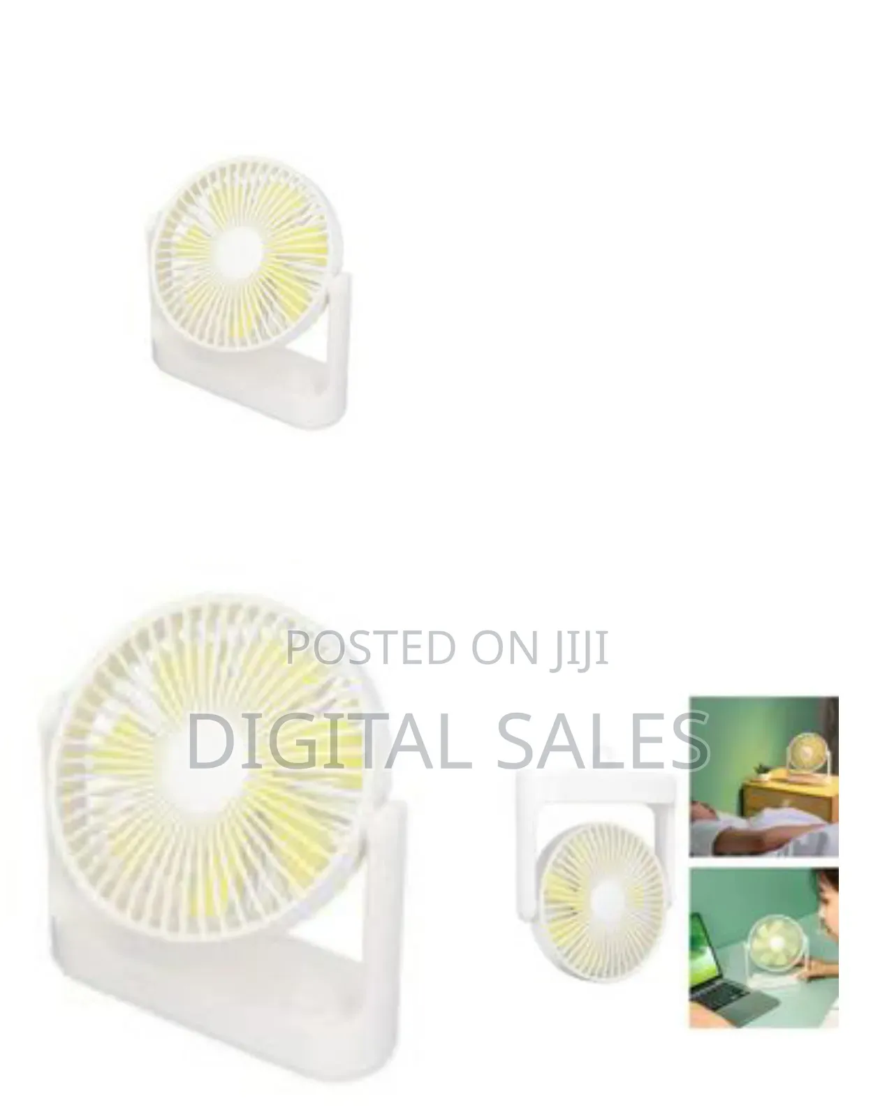 Foldable Usb Desk Fan
