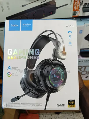 Wired Gaming Headphone/ Hoco W110 Wired Gaming Headset.