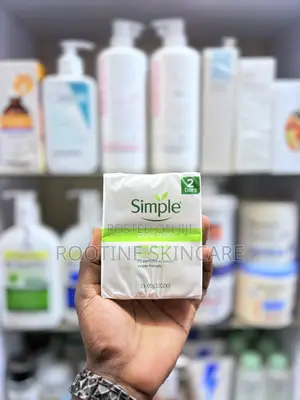 Simple Pure Soap Kind to Skin Gentle Bar for Sensitive Skin
