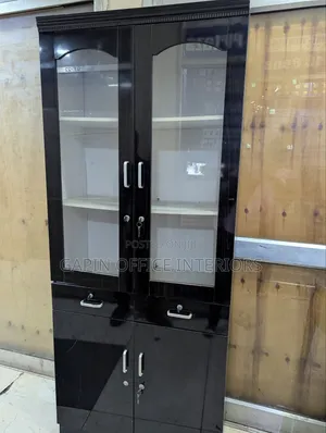 Second Hand Book Shelf With 3 Drawers Up