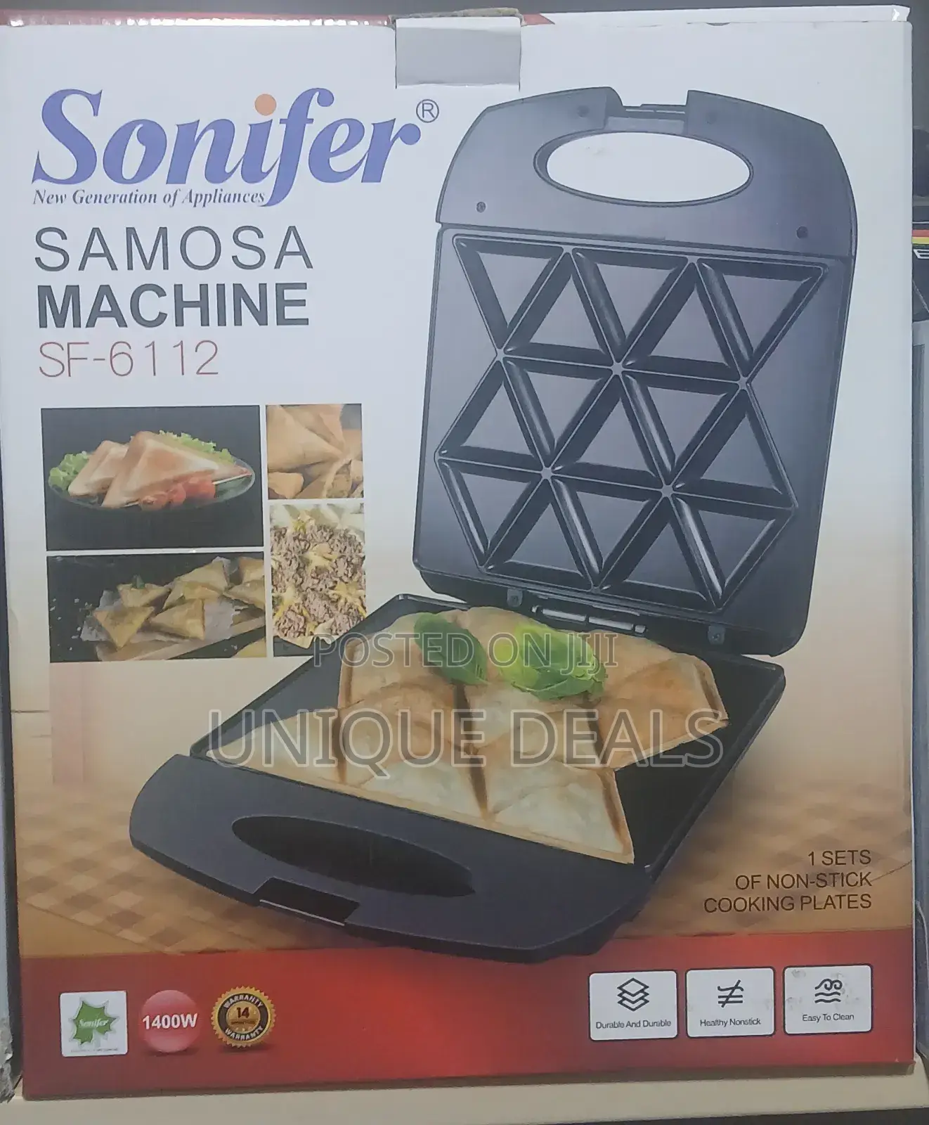 Sonifer Sf-6112 Samosa Machine.