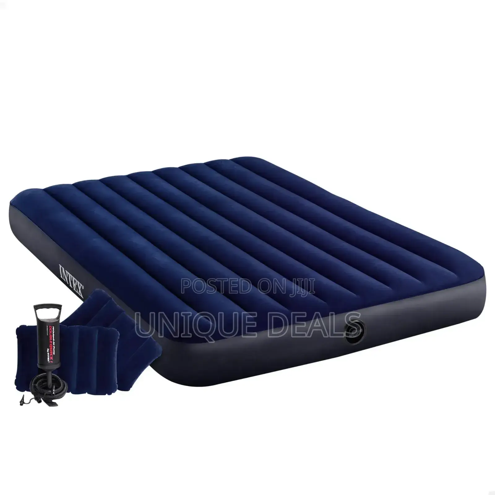 Intex 5*6 Air Mattress With Pillows