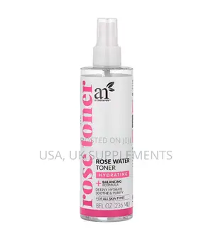 Rose Water Hydrating Toner 236ml Art Naturals. Smooth and Glowing Skin